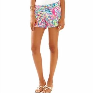 Lilly Pulitzer Palm Reader Callahan Shorts Women’s Size 2